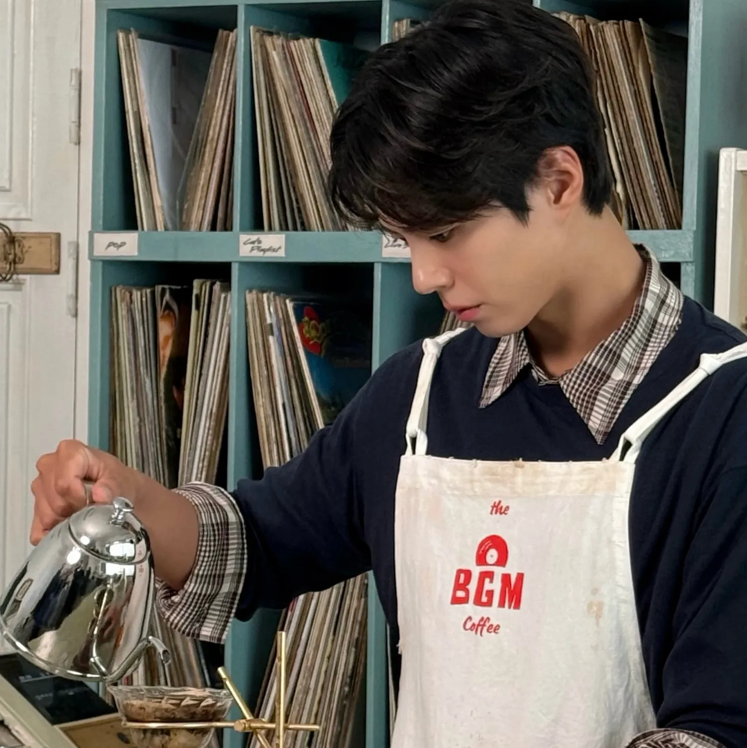 Recent activity shot of Park Bogum