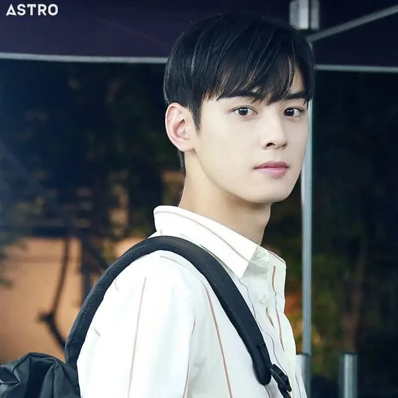 A moment captured by a fan of Cha Eunwoo