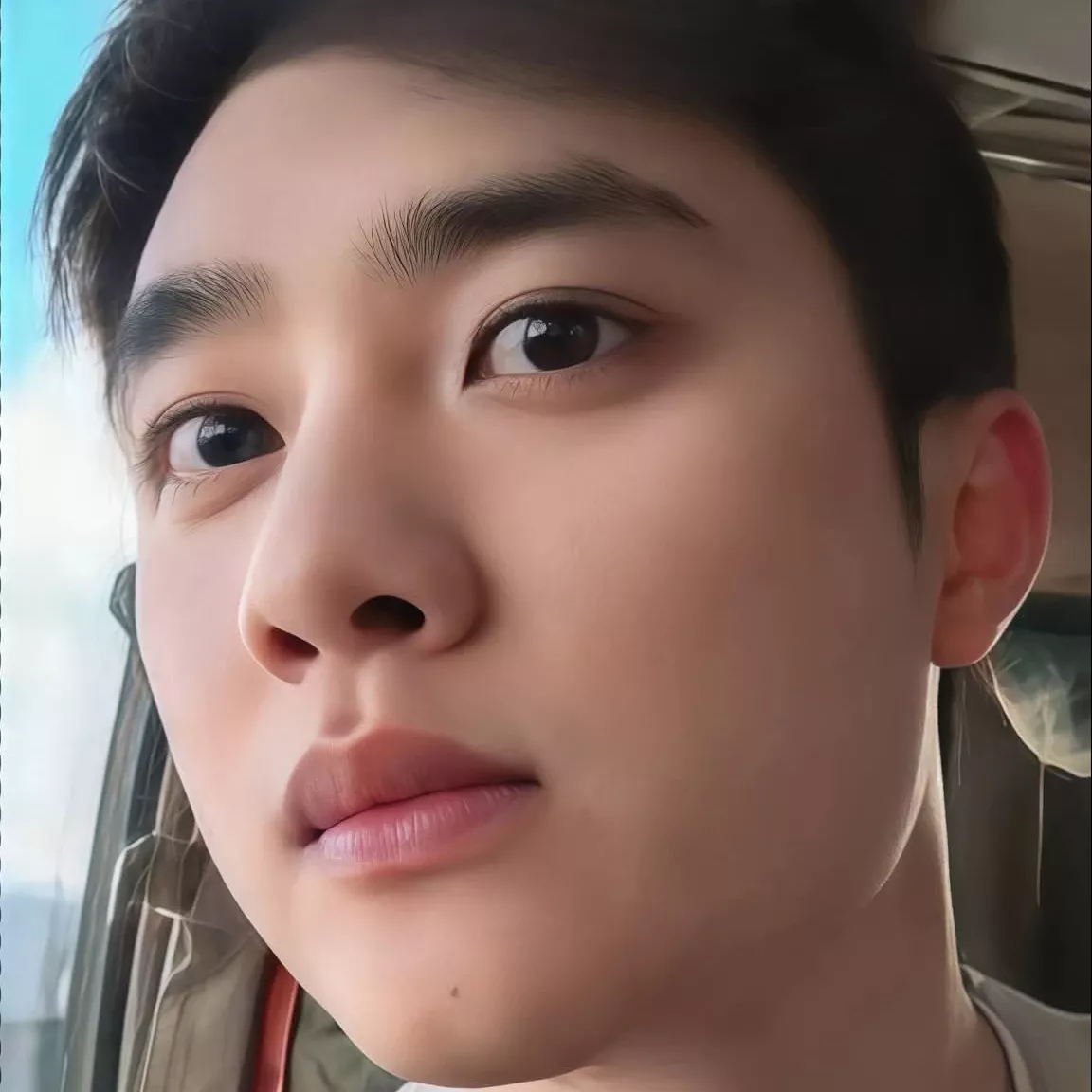 A moment captured by a fan of Doh Kyungsoo (D.O.)