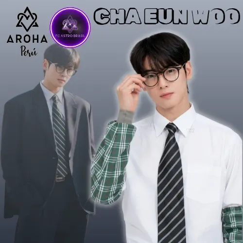 Behind-the-scenes cut of Cha Eunwoo