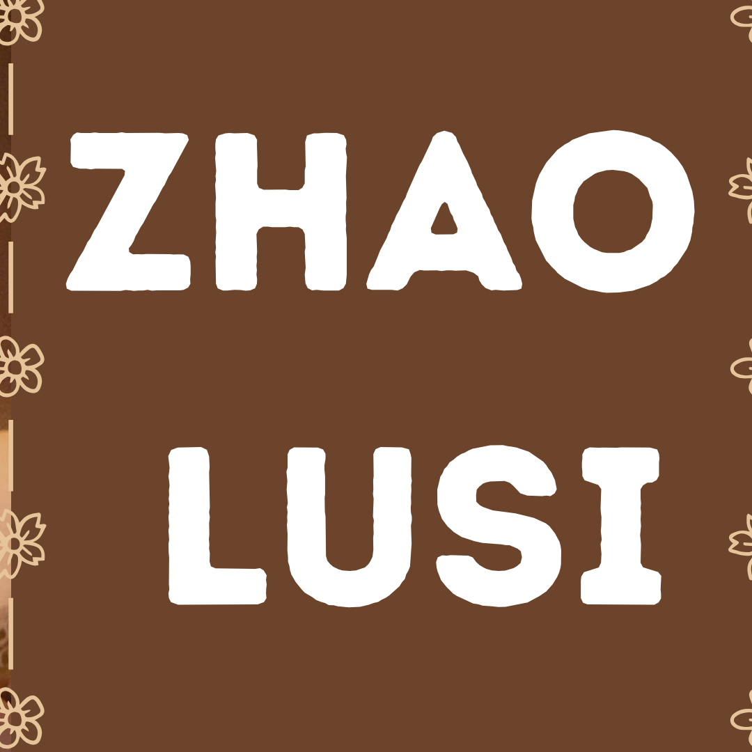 Recent activity shot of Zhao Lusi