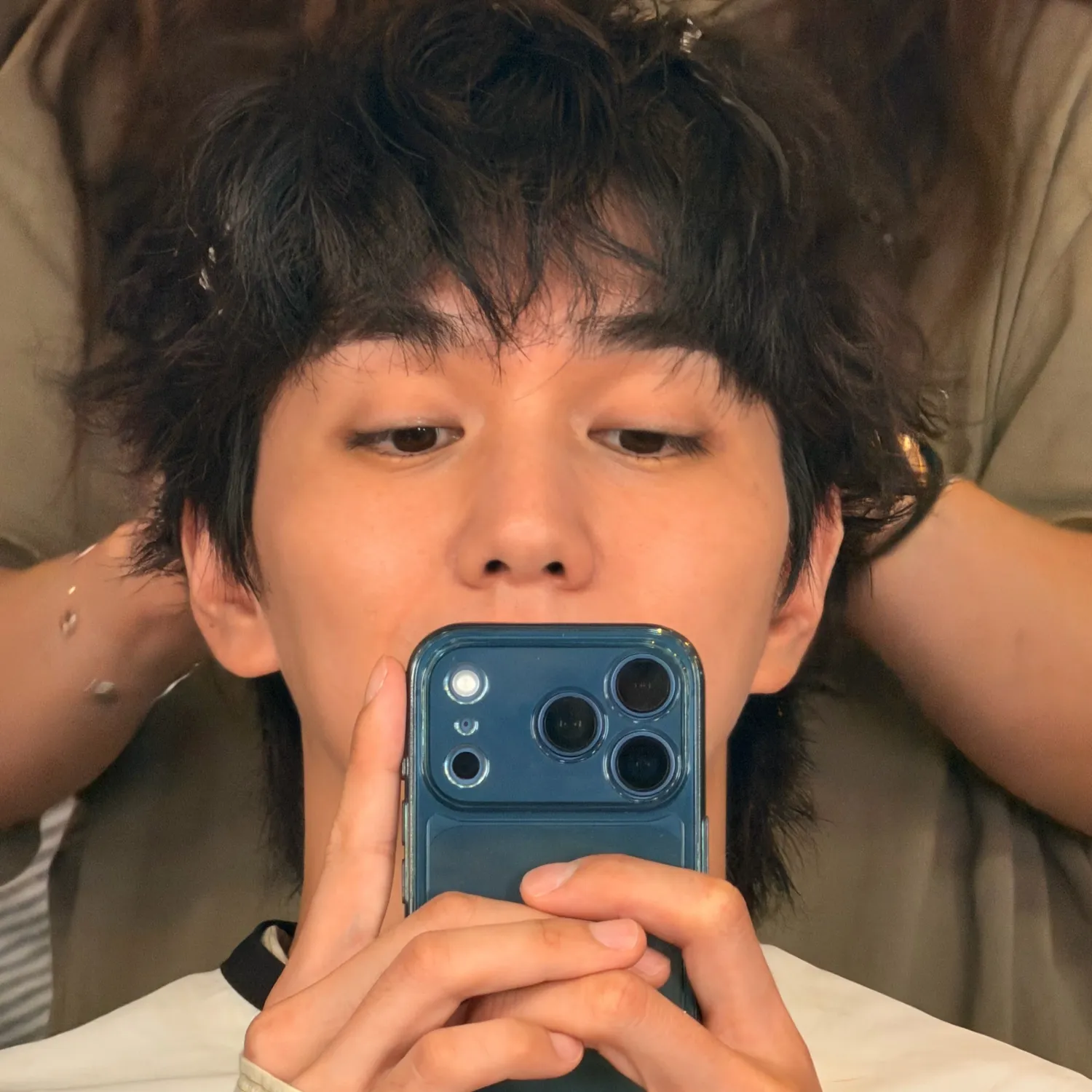 Behind-the-scenes cut of Yoo Seungho