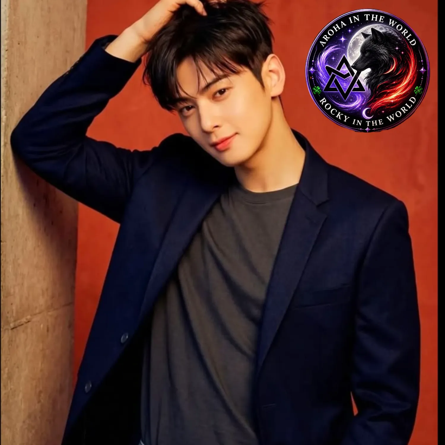A moment captured by a fan of Cha Eunwoo