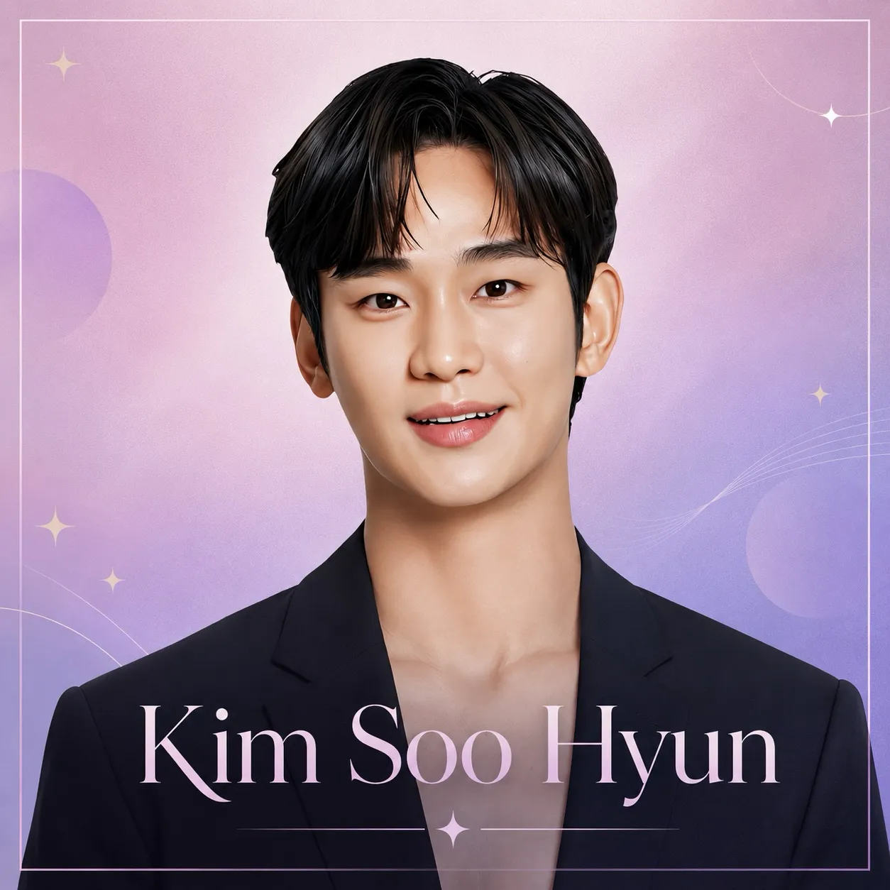 Recent activity shot of Kim Soohyun