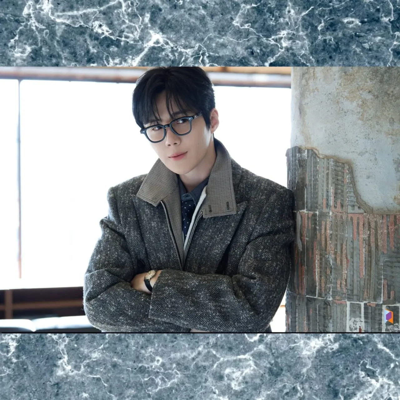 Behind-the-scenes cut of Kim Seonho