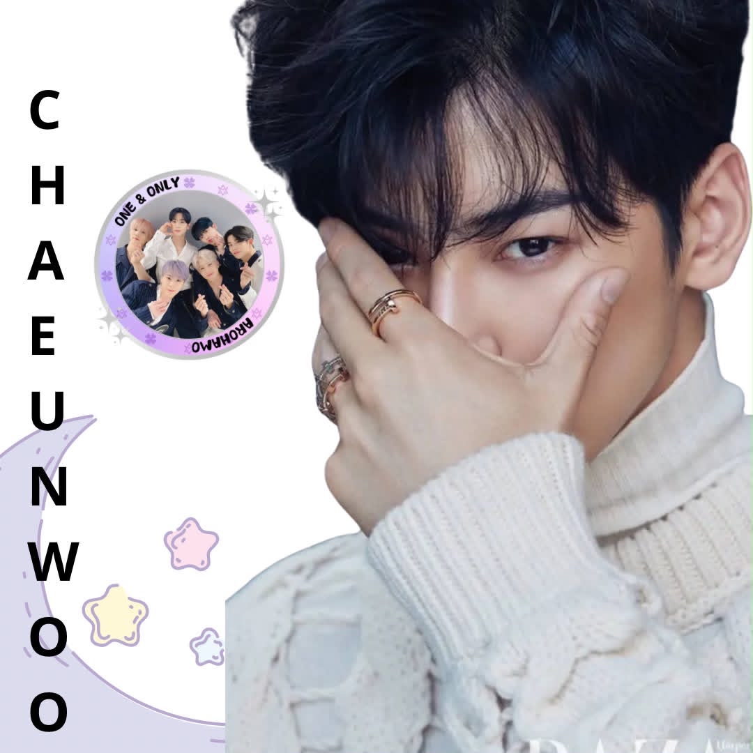 Behind-the-scenes cut of Cha Eunwoo
