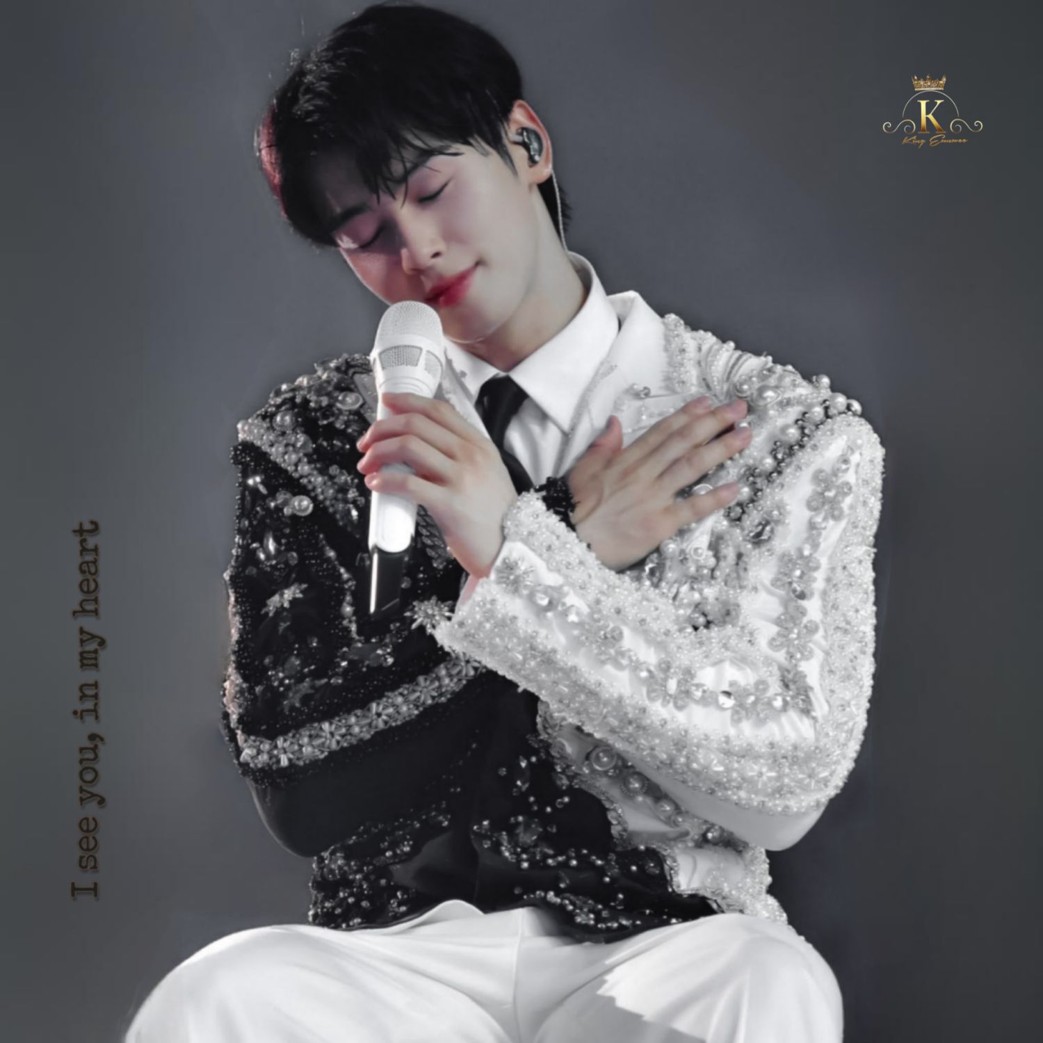 粉丝拍下的车银优瞬间