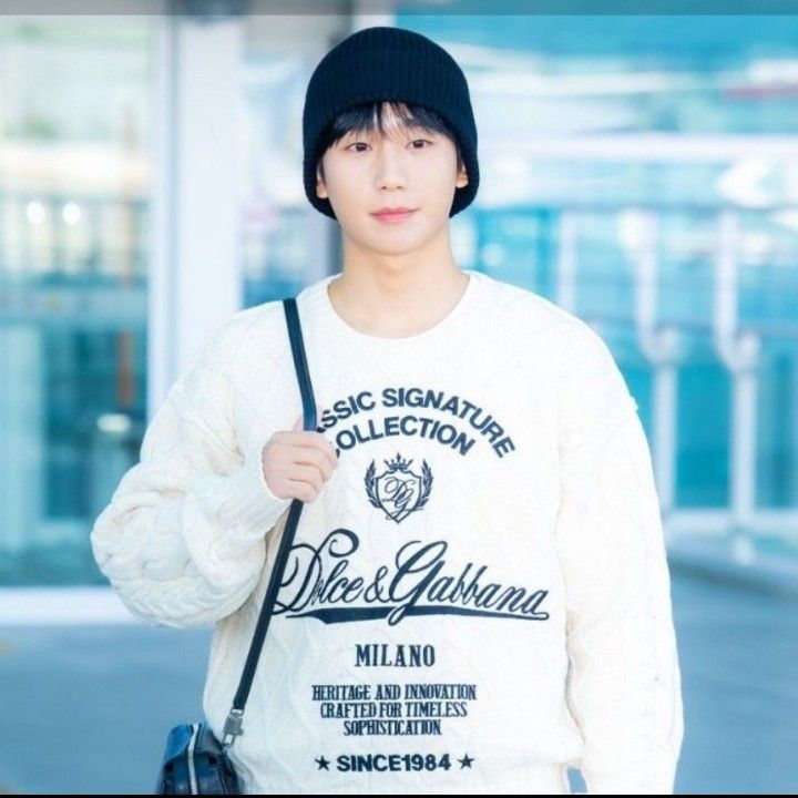 粉絲拍下的丁海寅瞬間