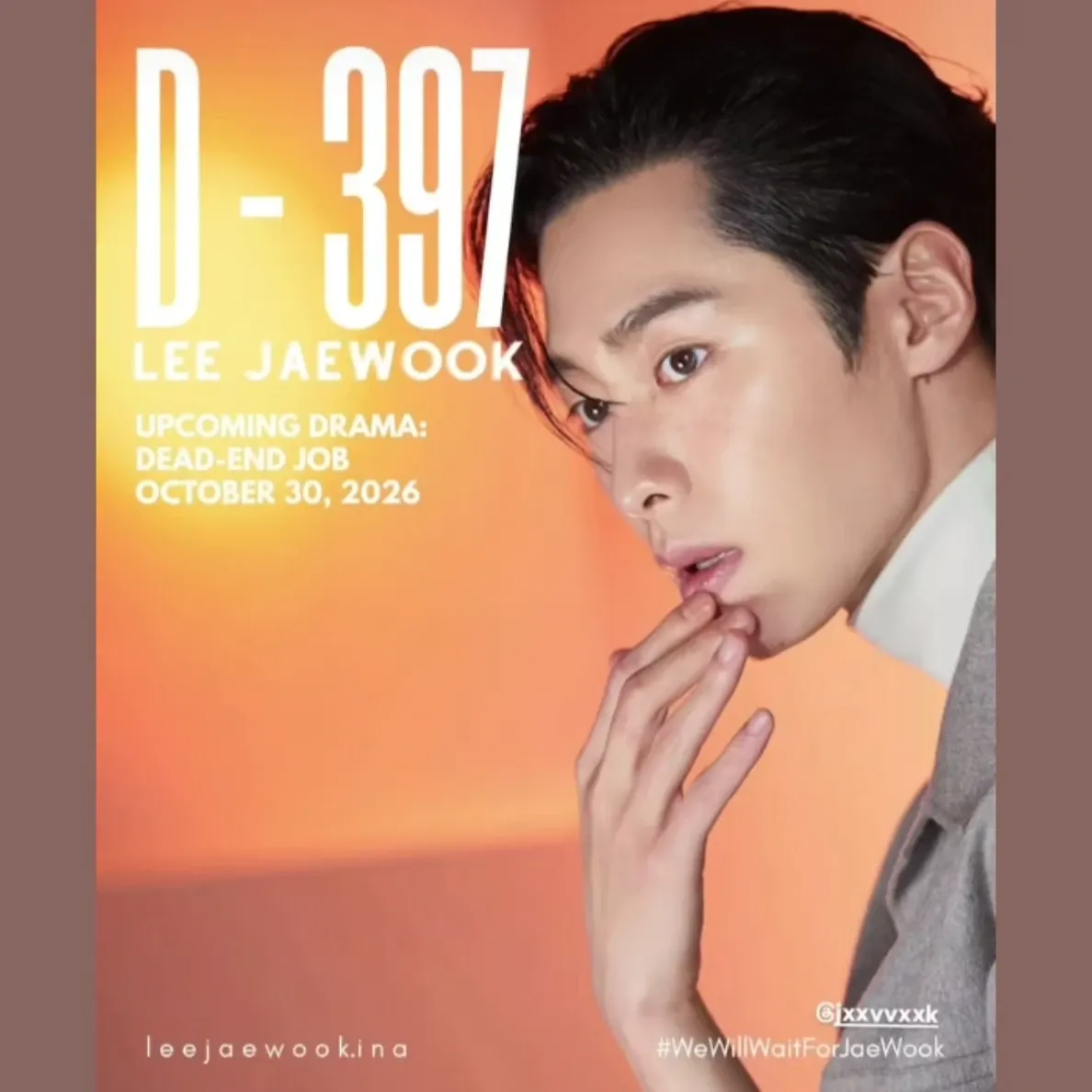 Latest photo of Lee Jaewook