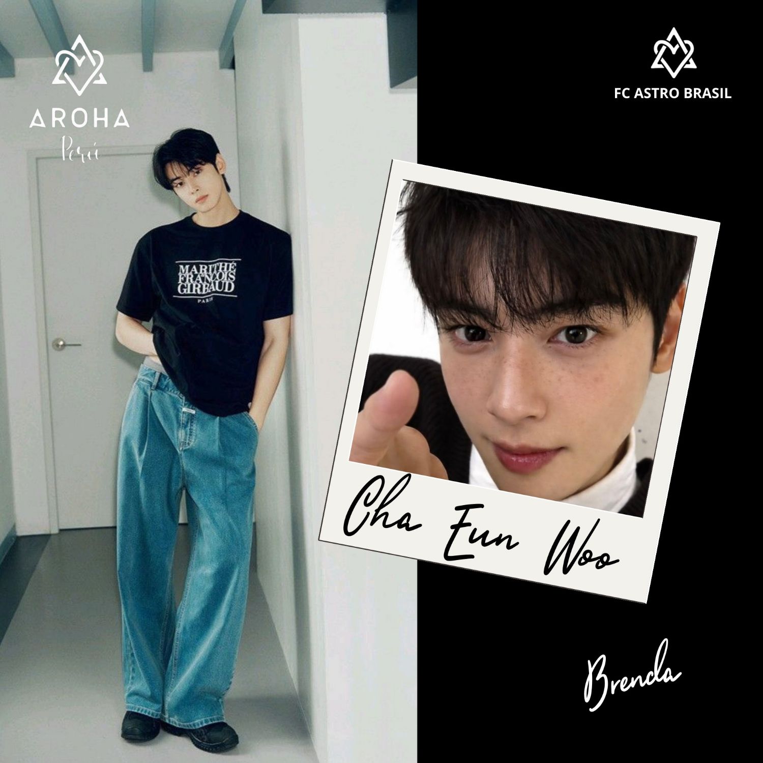 Behind-the-scenes cut of Cha Eunwoo