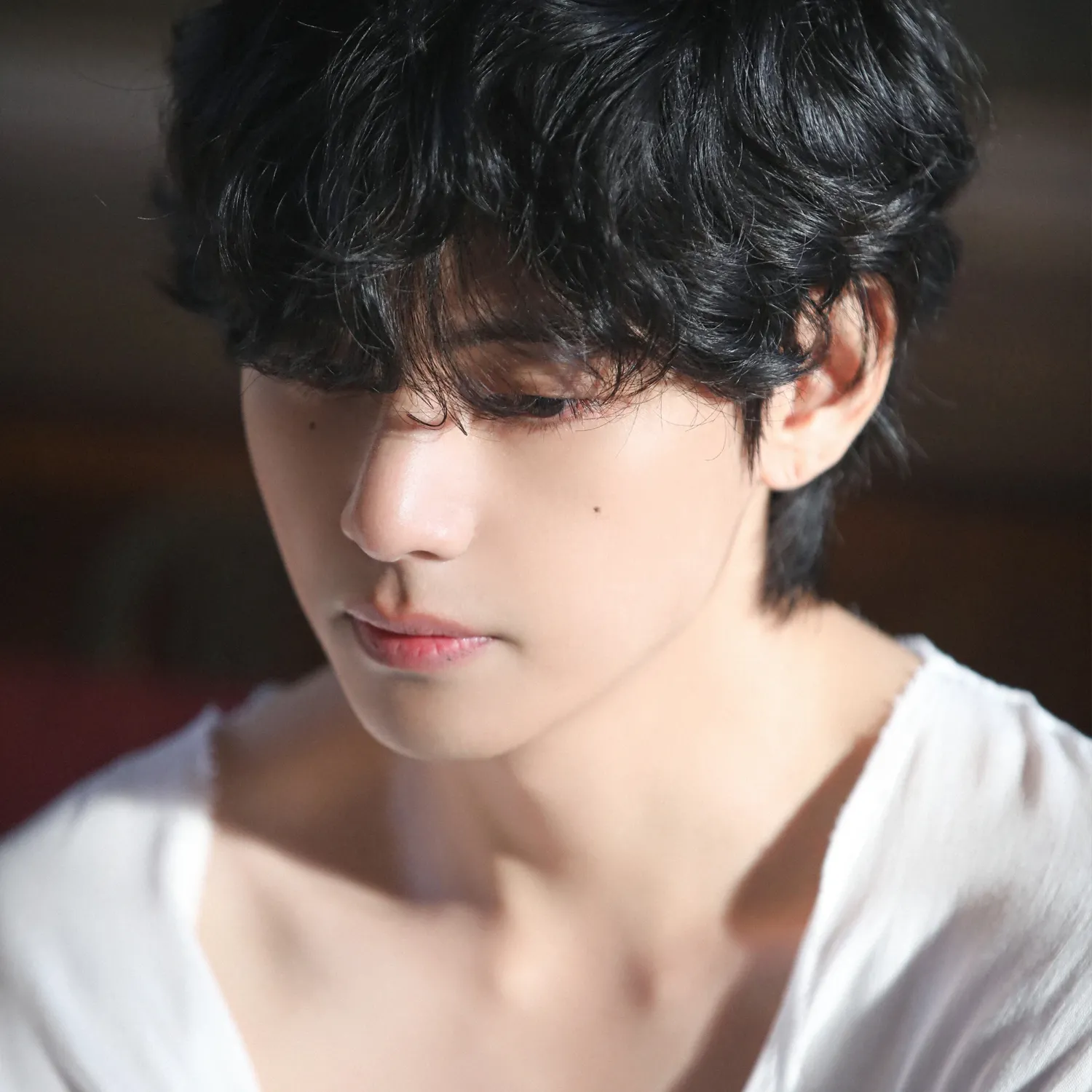 Recent activity shot of Kim Taehyung (V)