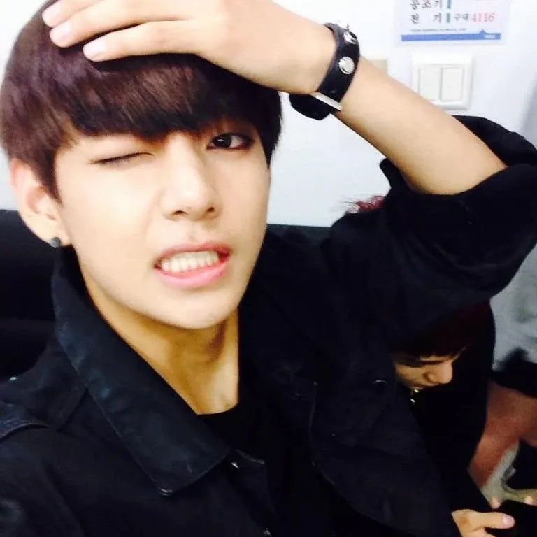 A moment captured by a fan of Kim Taehyung (V)