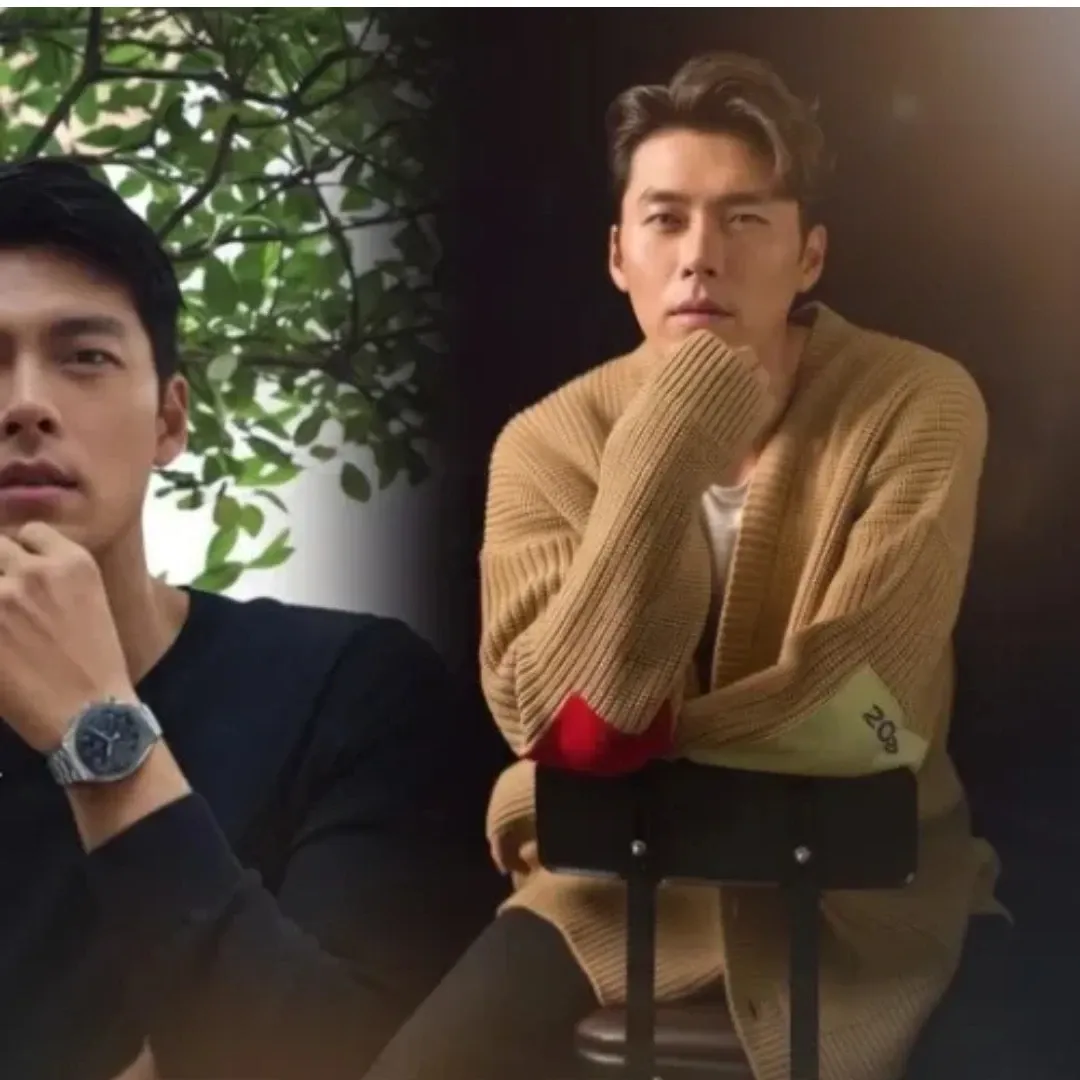A moment captured by a fan of Hyun Bin