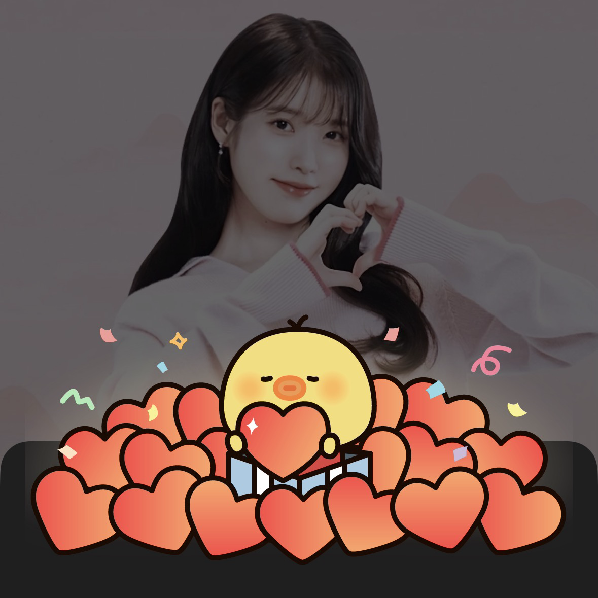 粉丝拍下的IU瞬间