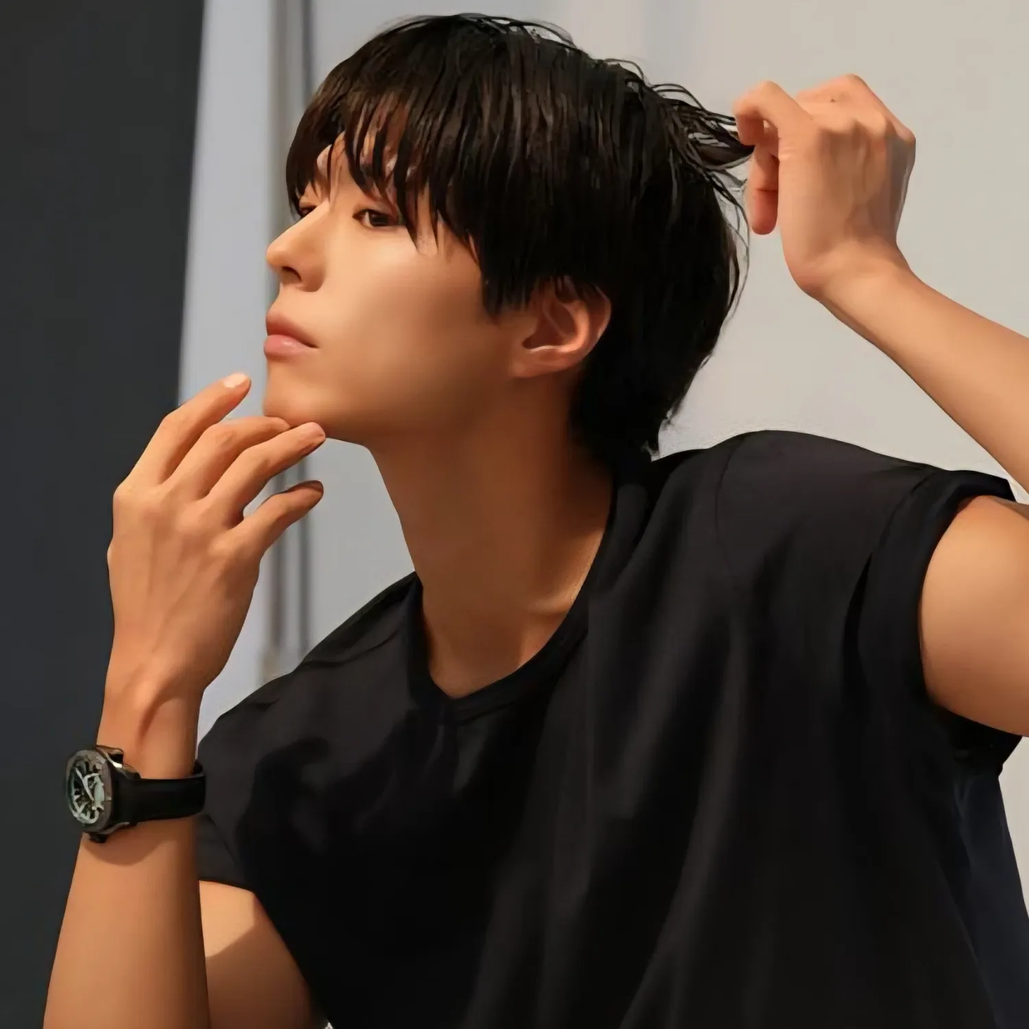 Behind-the-scenes cut of Park Bogum