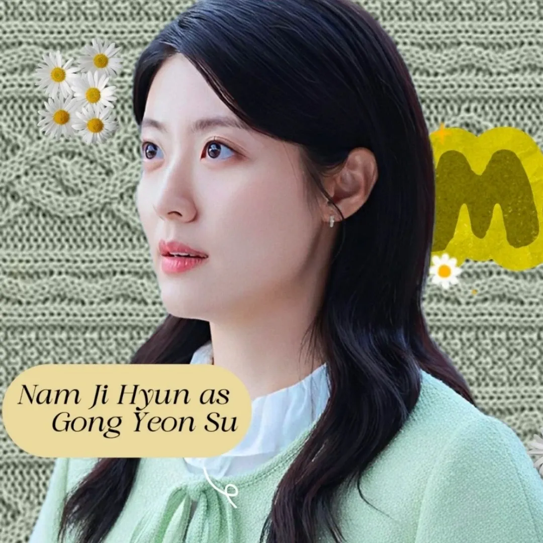 Behind-the-scenes cut of Nam Jihyeon