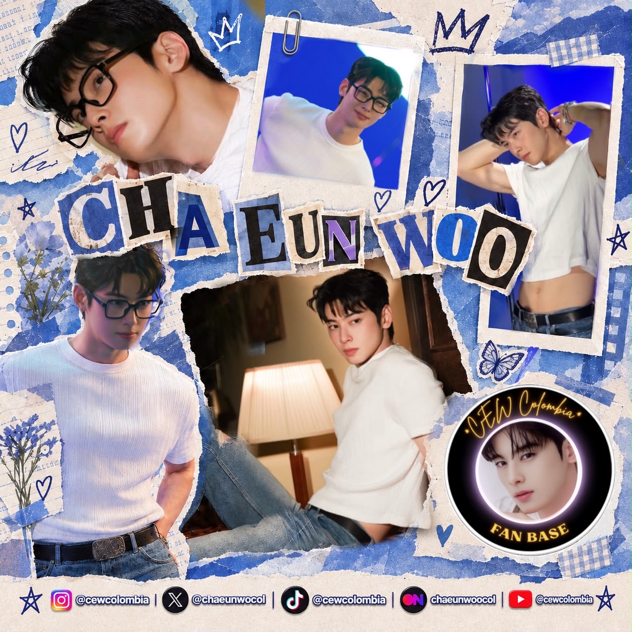 Behind-the-scenes cut of Cha Eunwoo
