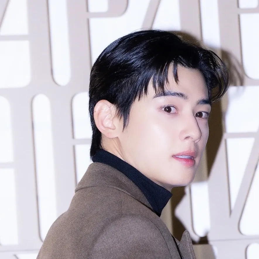 Behind-the-scenes cut of Cha Eunwoo