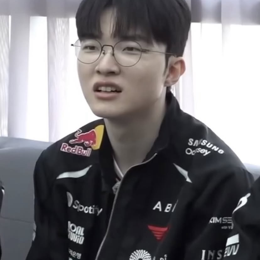 Recent activity shot of Faker