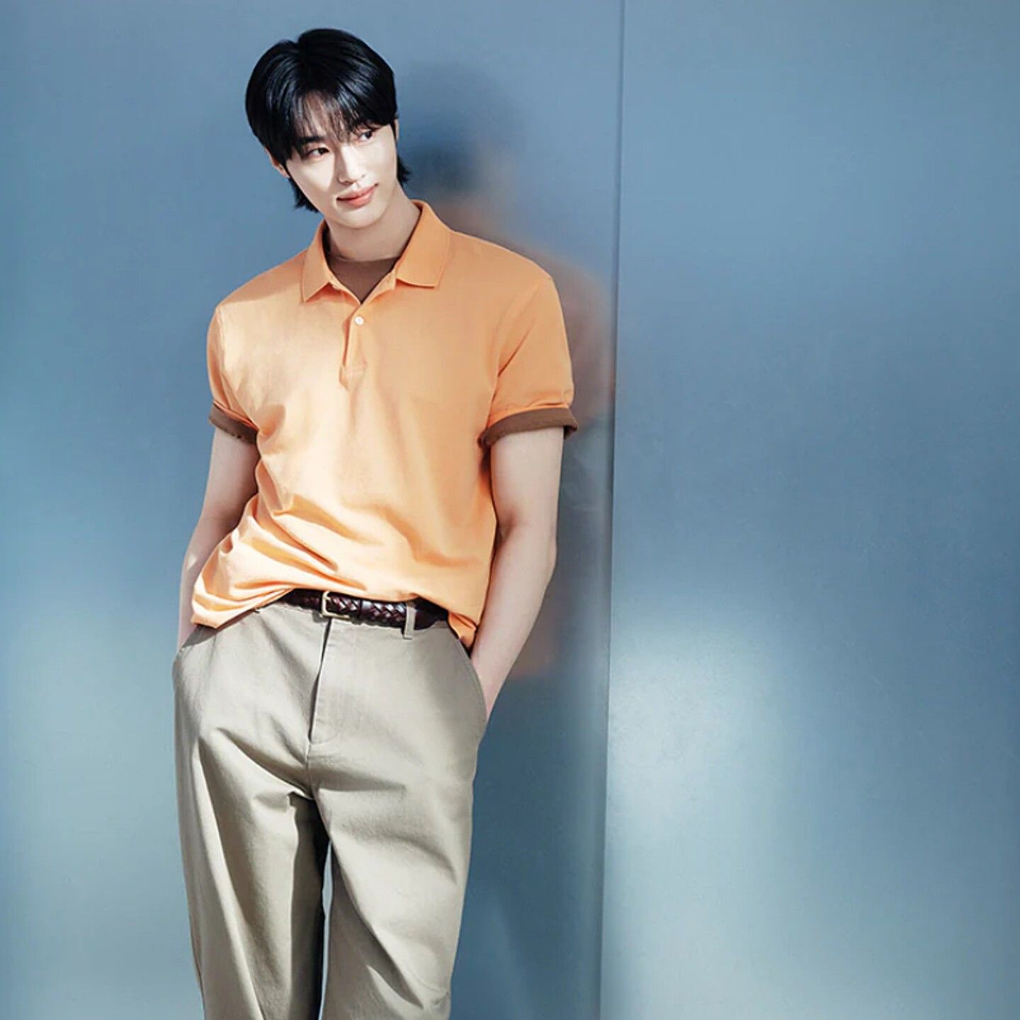 Recent activity shot of Byeon Wooseok