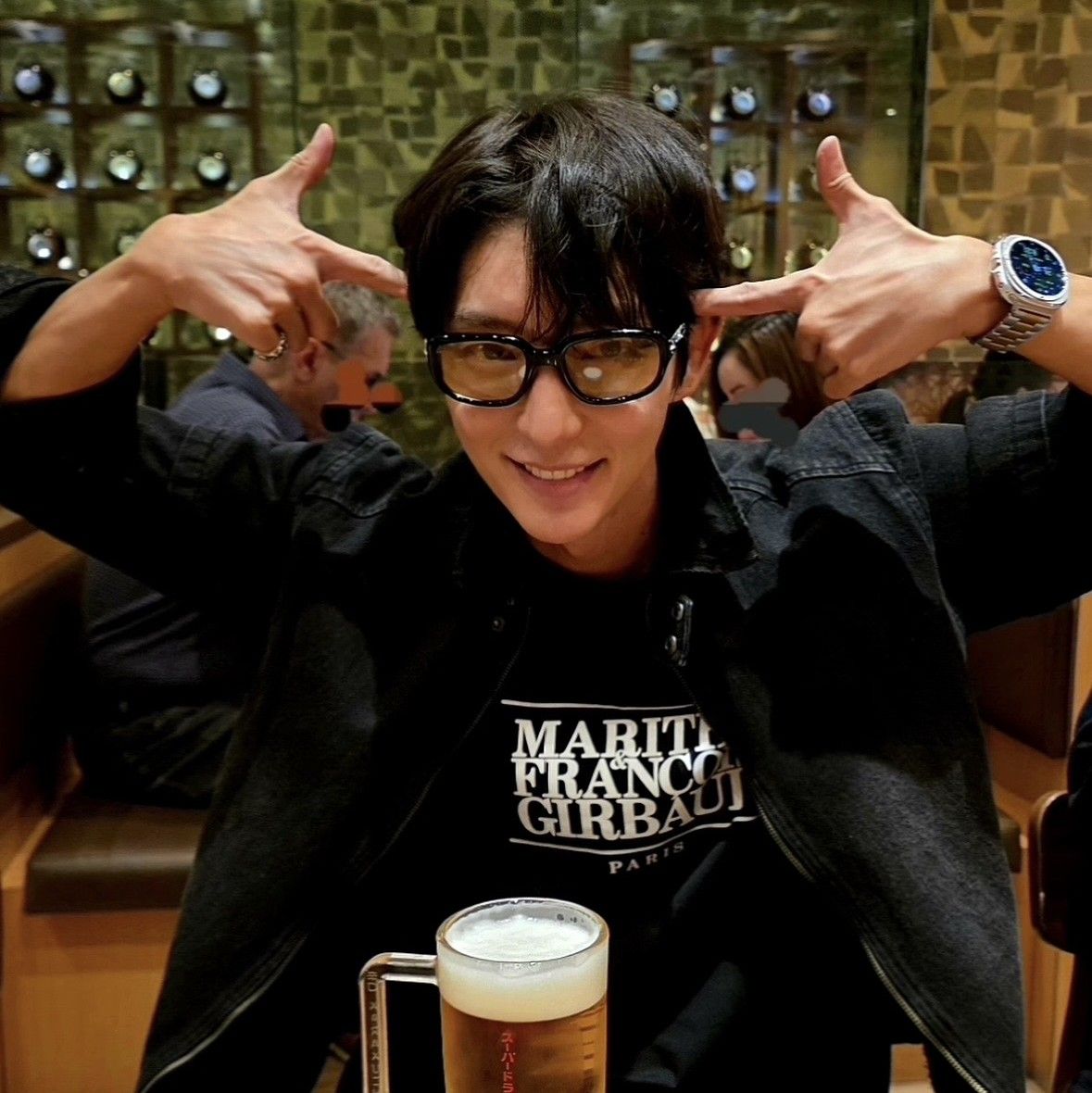 Recent activity shot of Lee Joongi