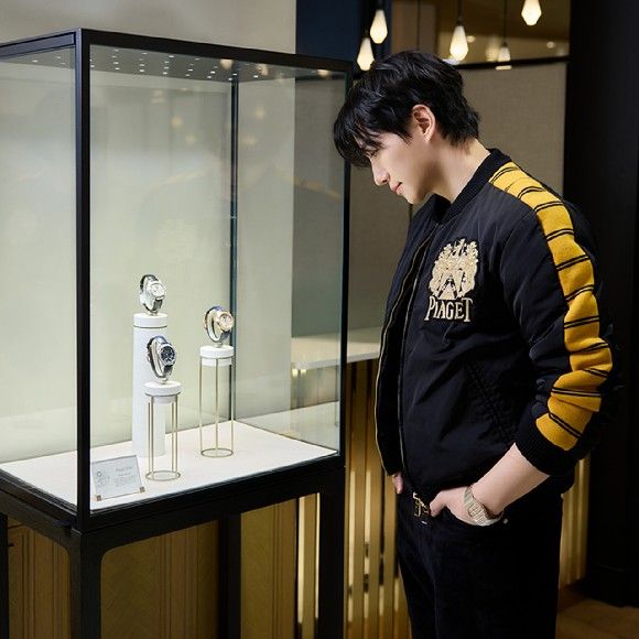 粉絲拍下的李俊昊瞬間