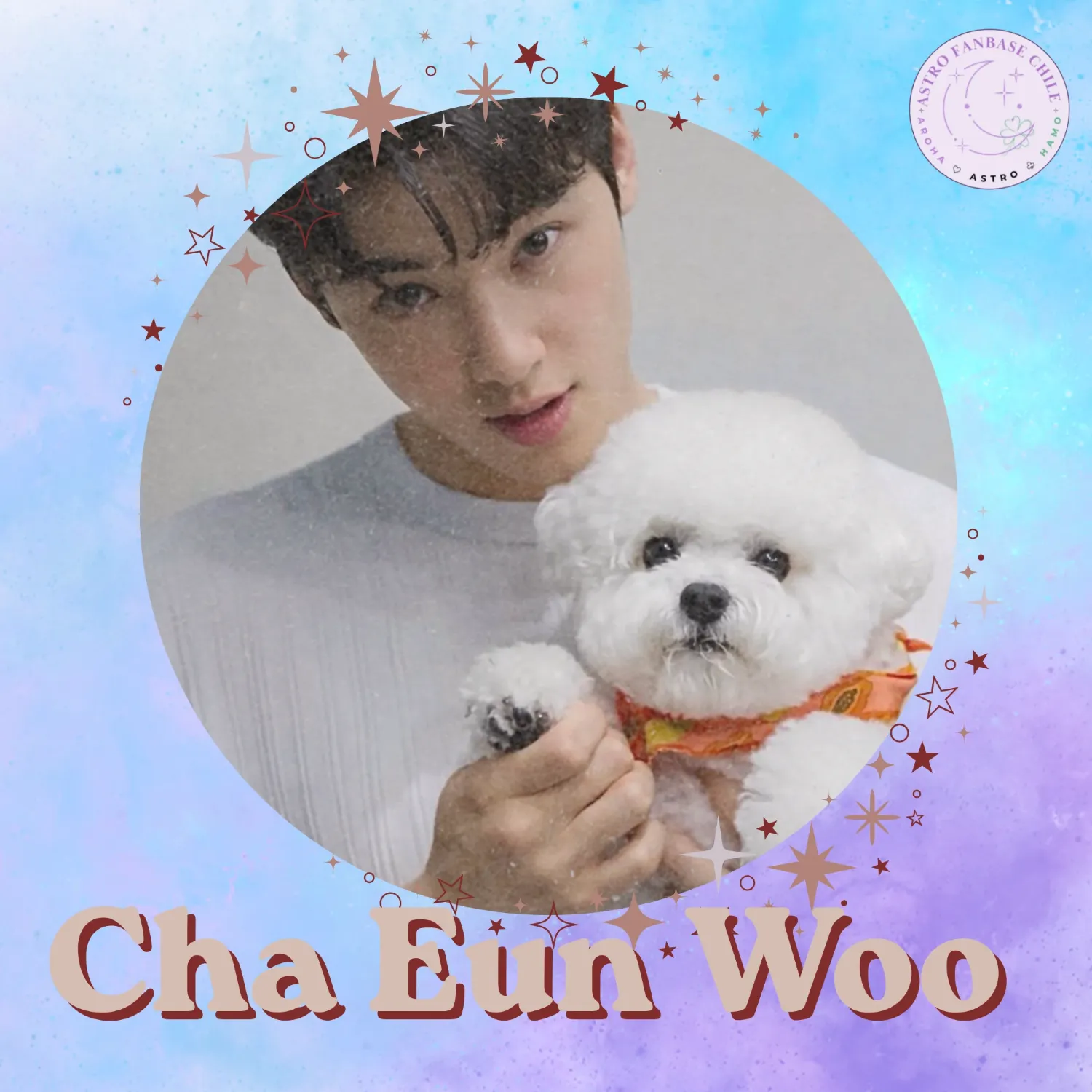 Behind-the-scenes cut of Cha Eunwoo