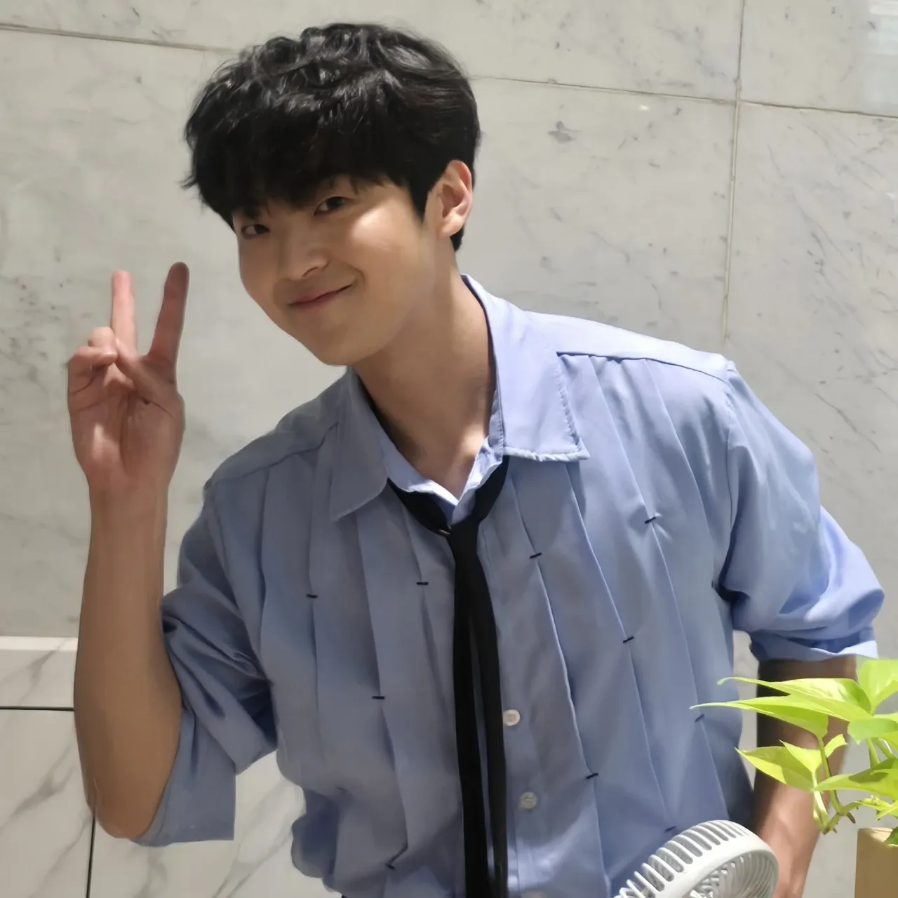 Behind-the-scenes cut of Park Minsu