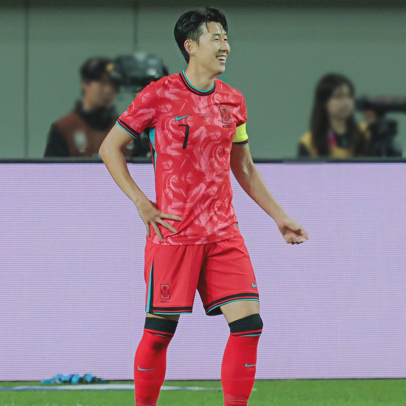 Recent activity shot of Son Heungmin