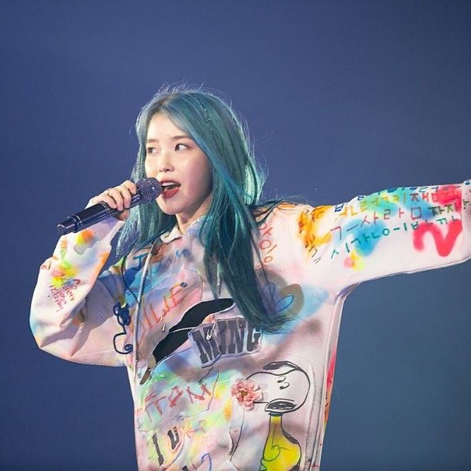 Recent activity shot of IU