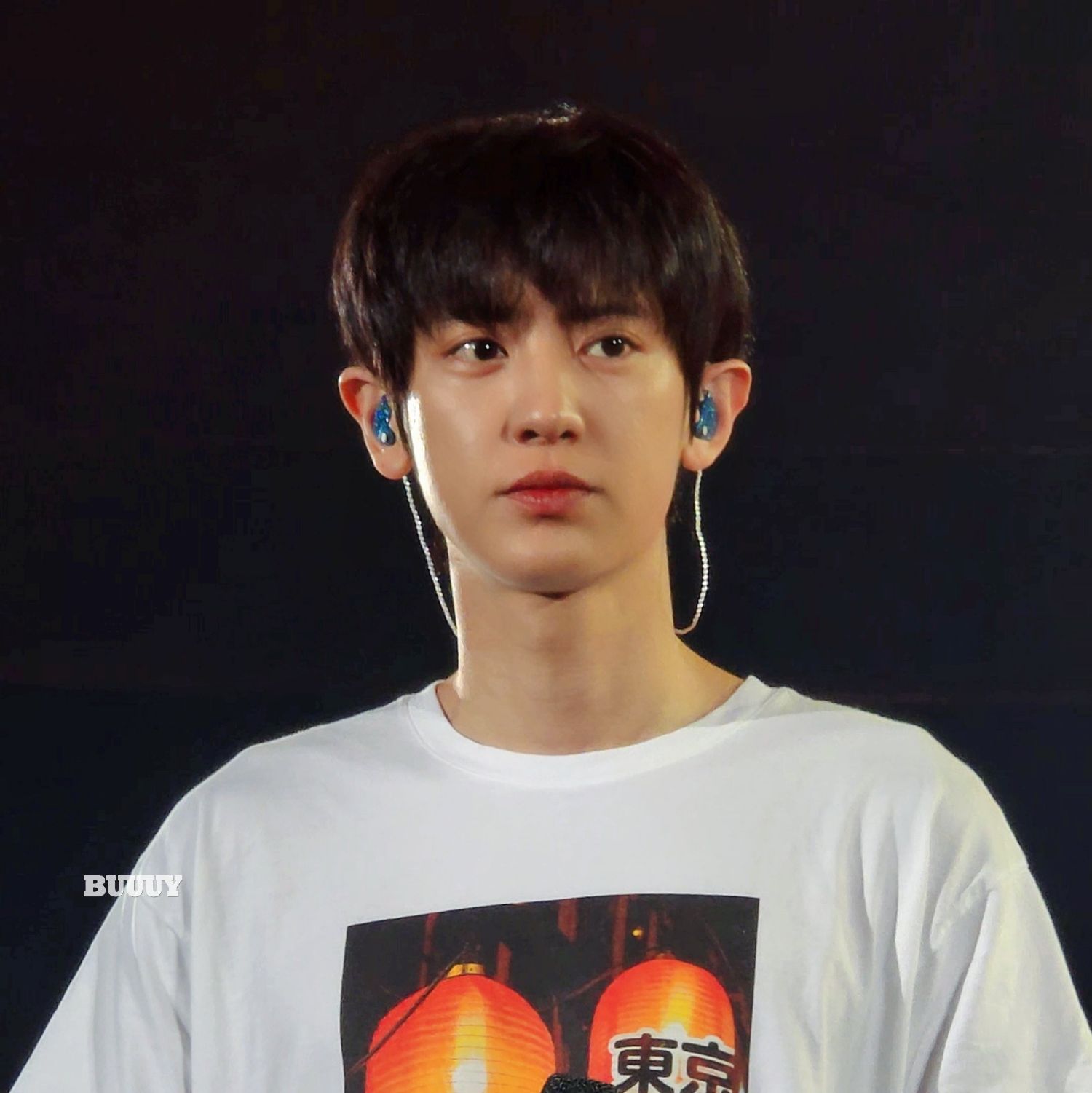 Recent activity shot of Chanyeol