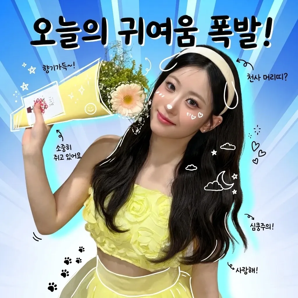 Oh Yujin的幕後花絮