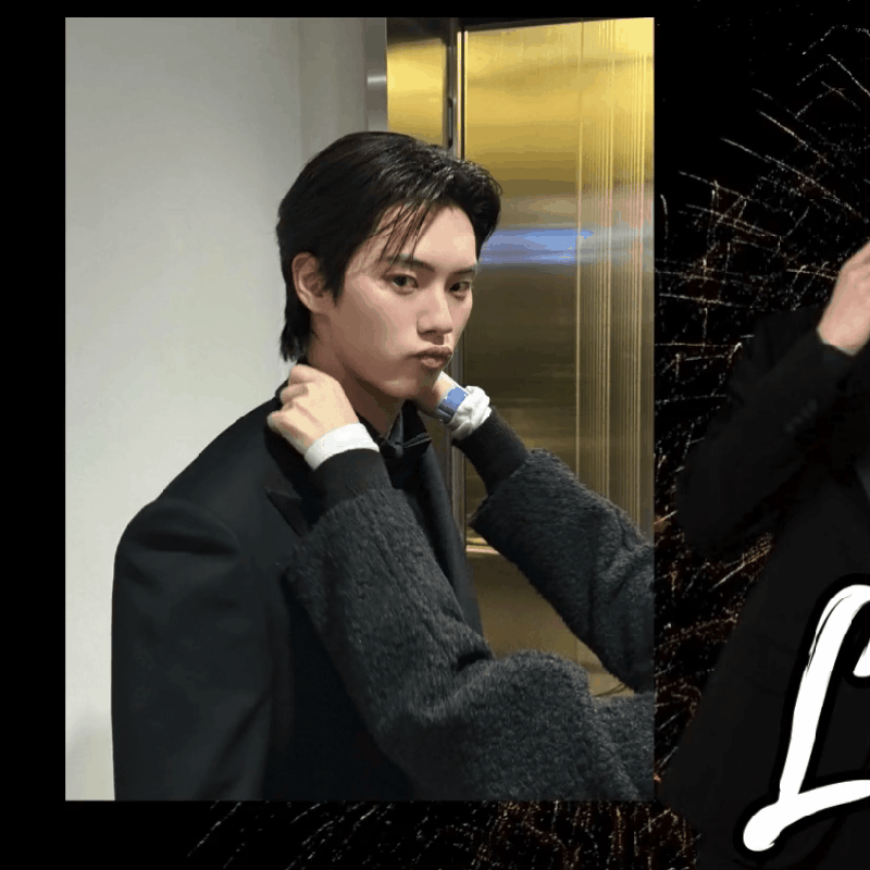 A moment captured by a fan of Lee Chaemin