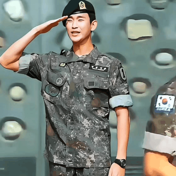 A moment captured by a fan of Kim Soohyun