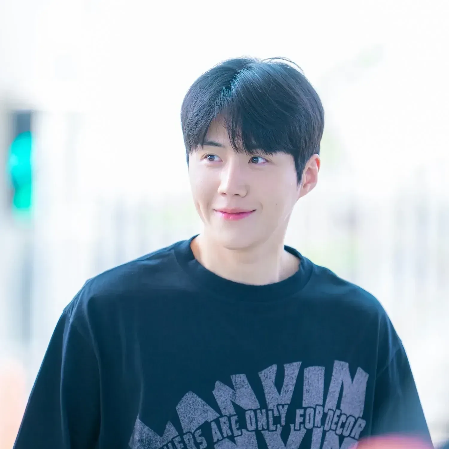 A moment captured by a fan of Kim Seonho