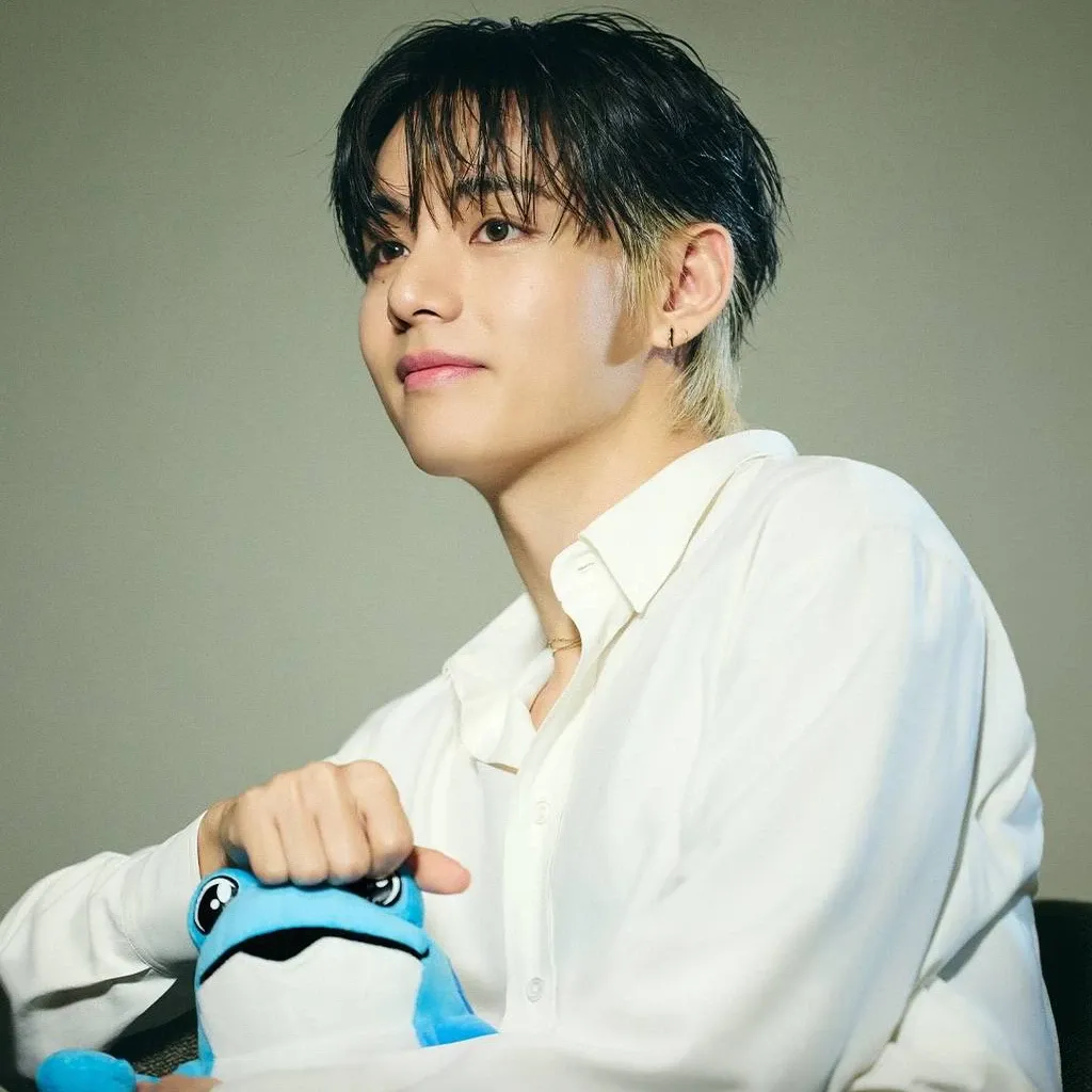 Behind-the-scenes cut of Kim Taehyung (V)