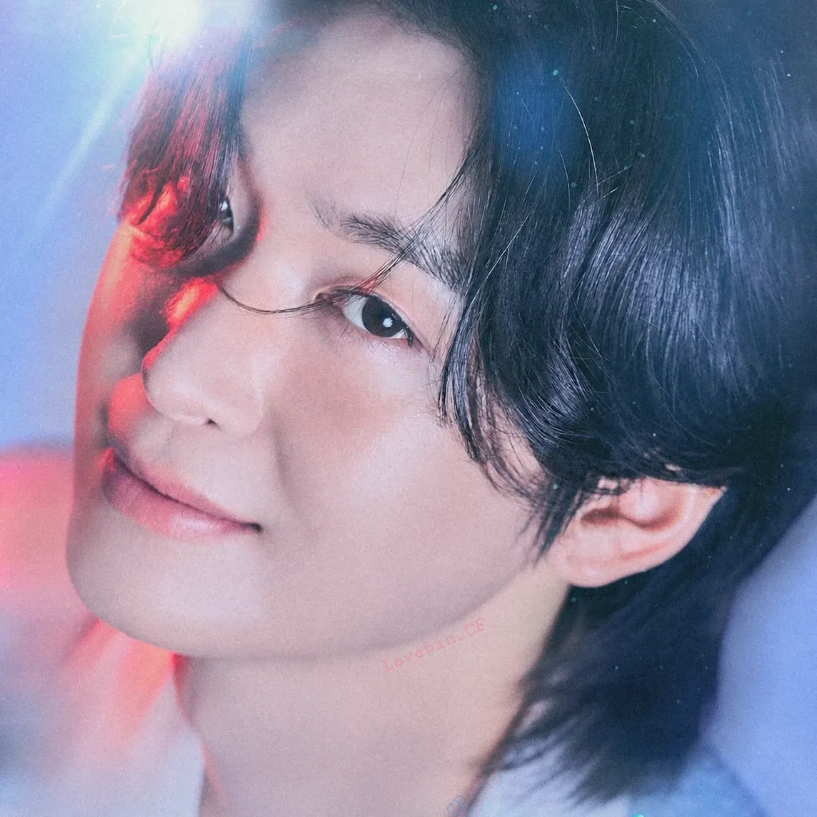 A moment captured by a fan of Kim Yongbin