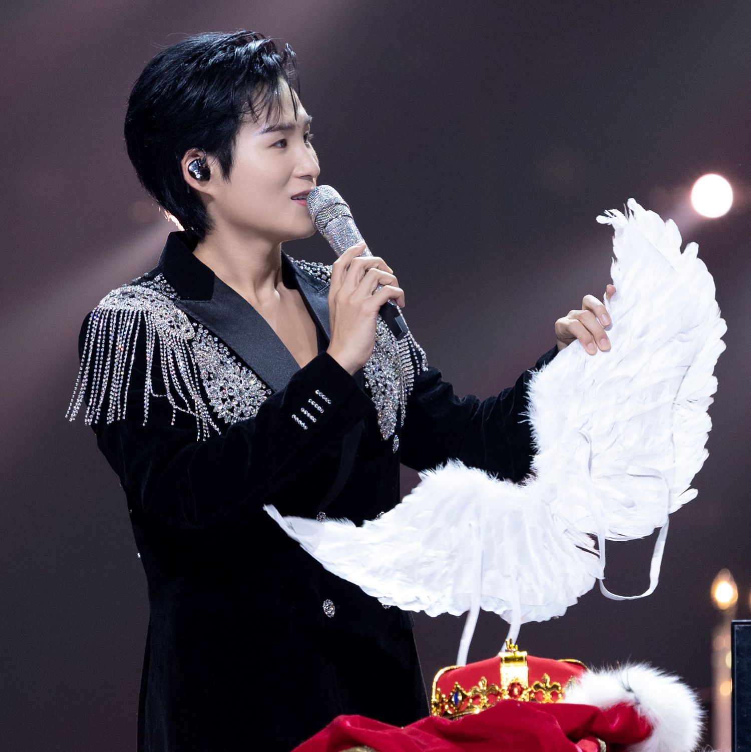 粉丝拍下的金熙栽瞬间