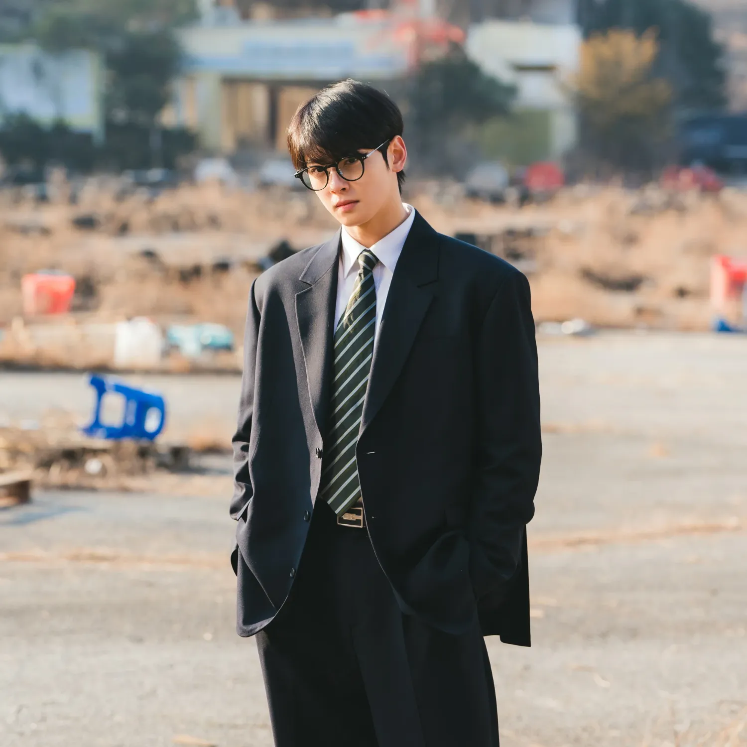 Behind-the-scenes cut of Cha Eunwoo