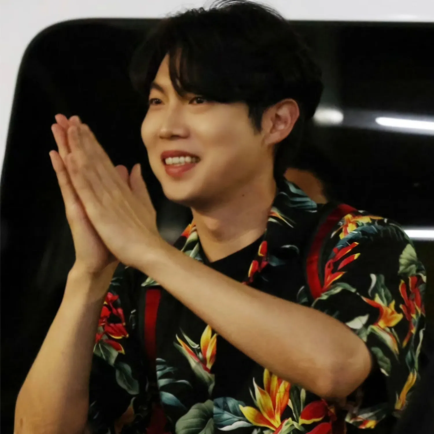 Behind-the-scenes cut of Son Taejin