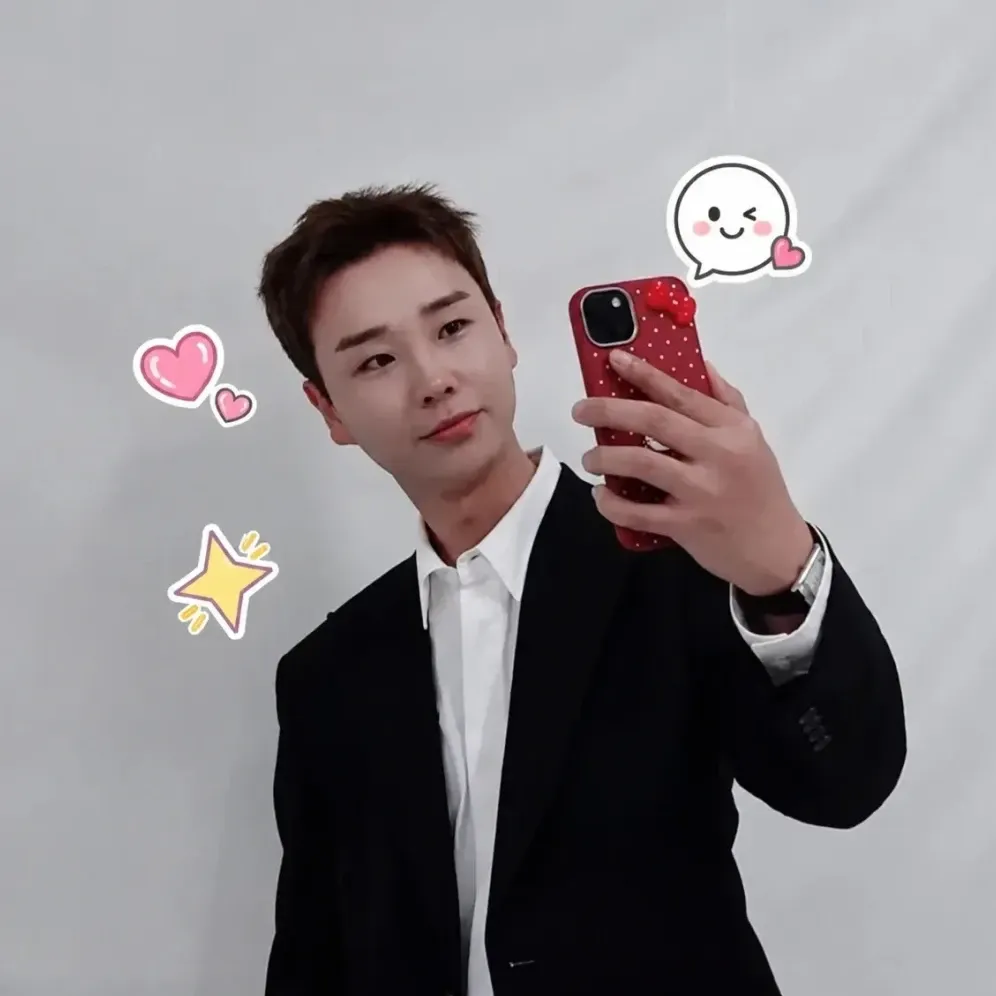 Behind-the-scenes cut of Song Minjun