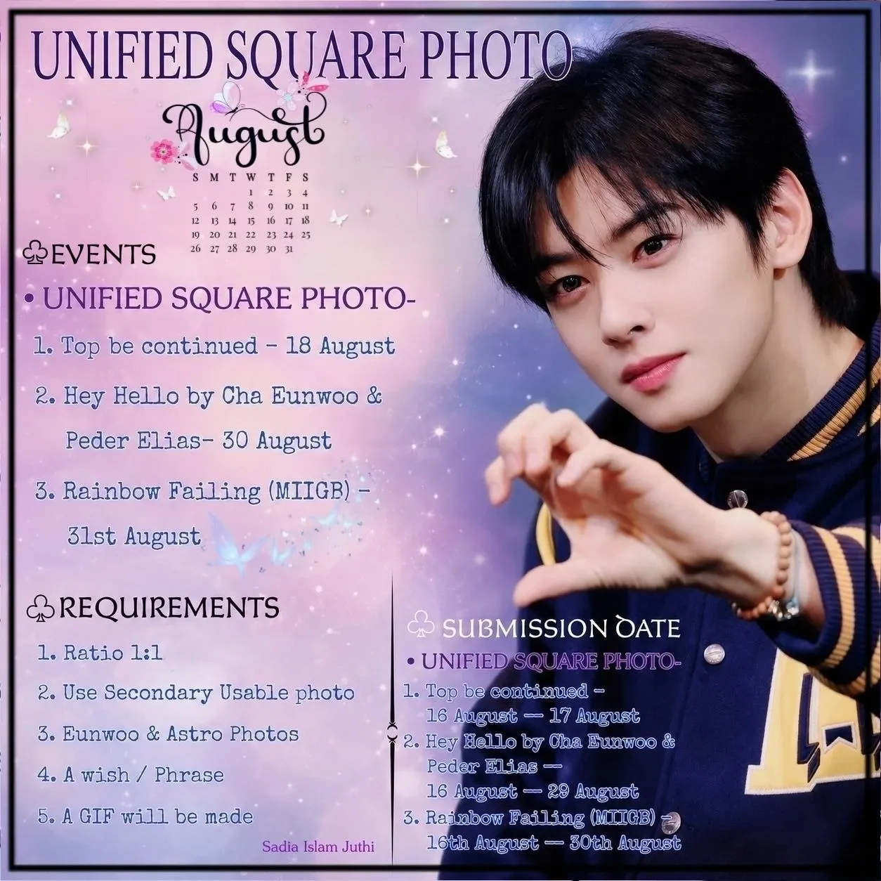 Latest photo of Cha Eunwoo