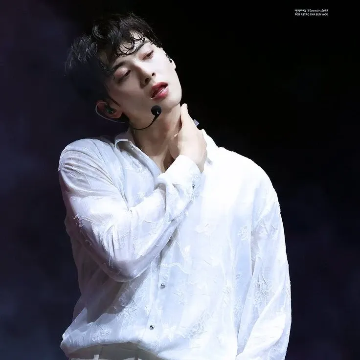 Behind-the-scenes cut of Cha Eunwoo