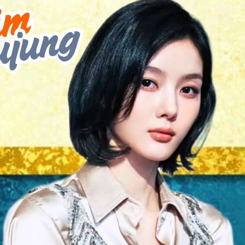 Behind-the-scenes cut of Kim Youjung