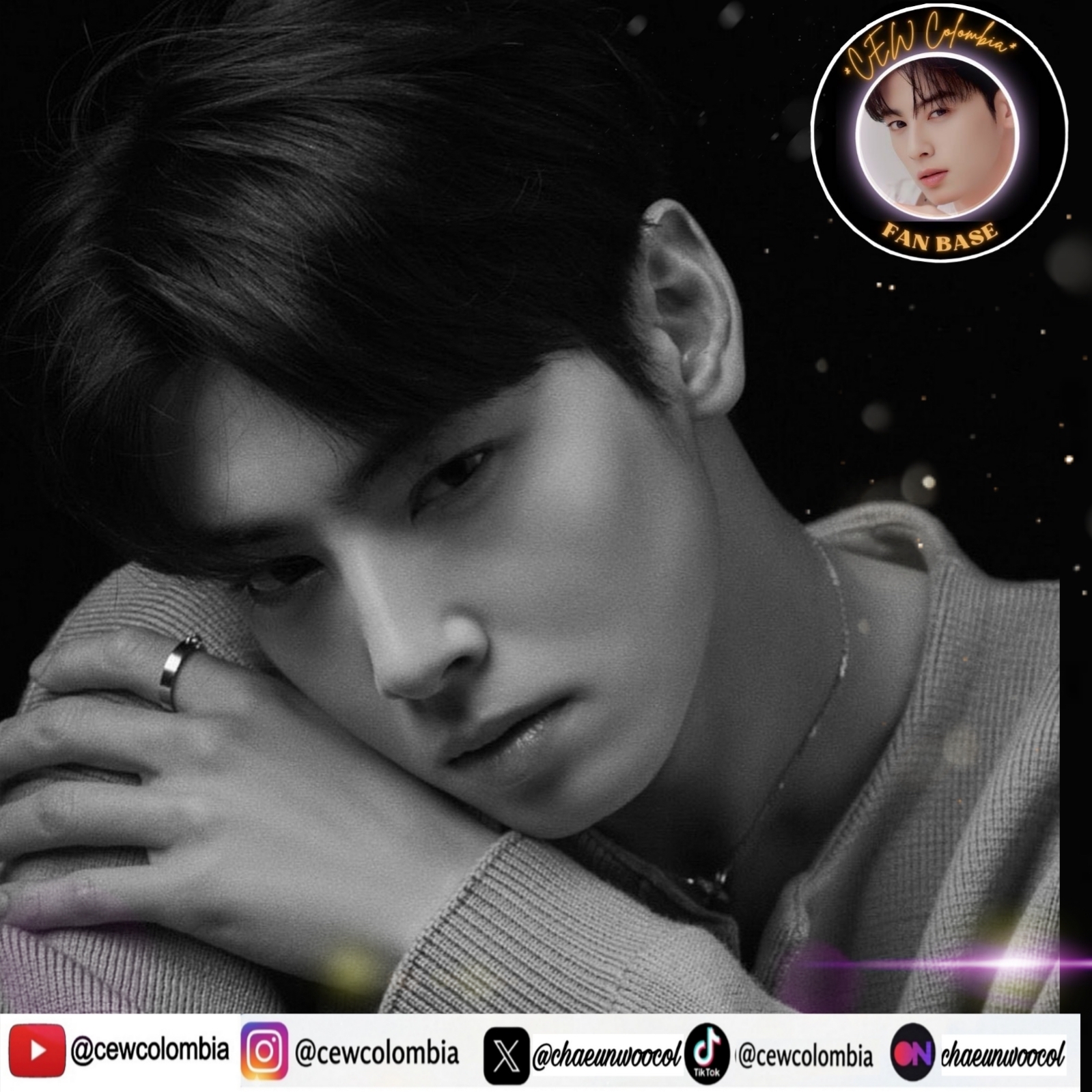Behind-the-scenes cut of Cha Eunwoo