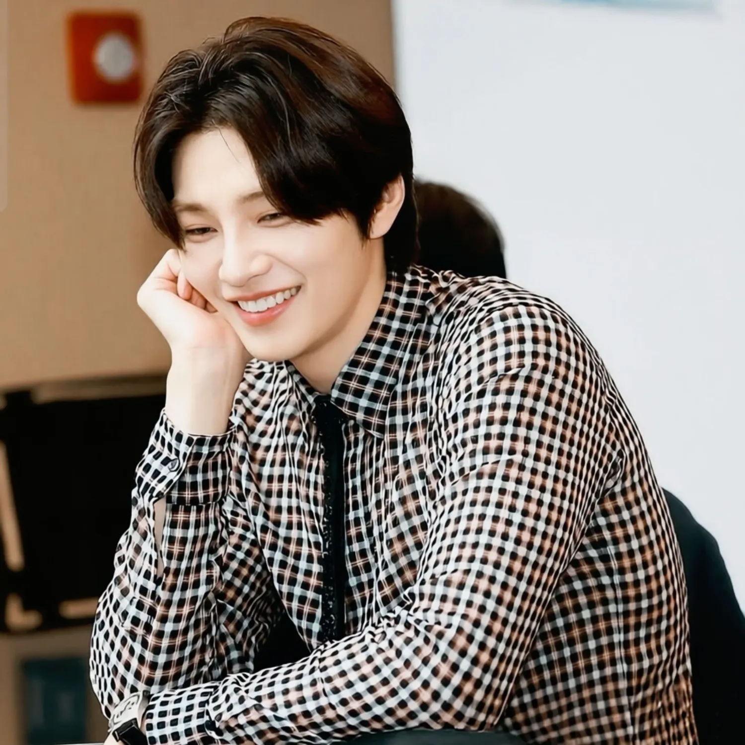 Recent activity shot of Kim Jaeyoung