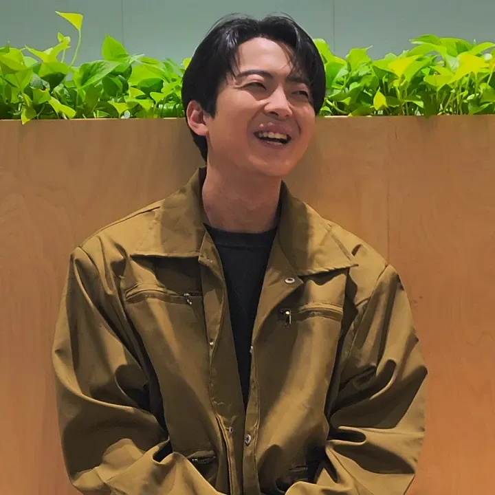 Behind-the-scenes cut of Park Minsu