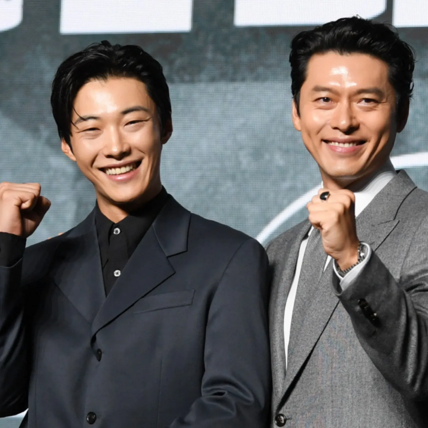 Behind-the-scenes cut of Hyun Bin