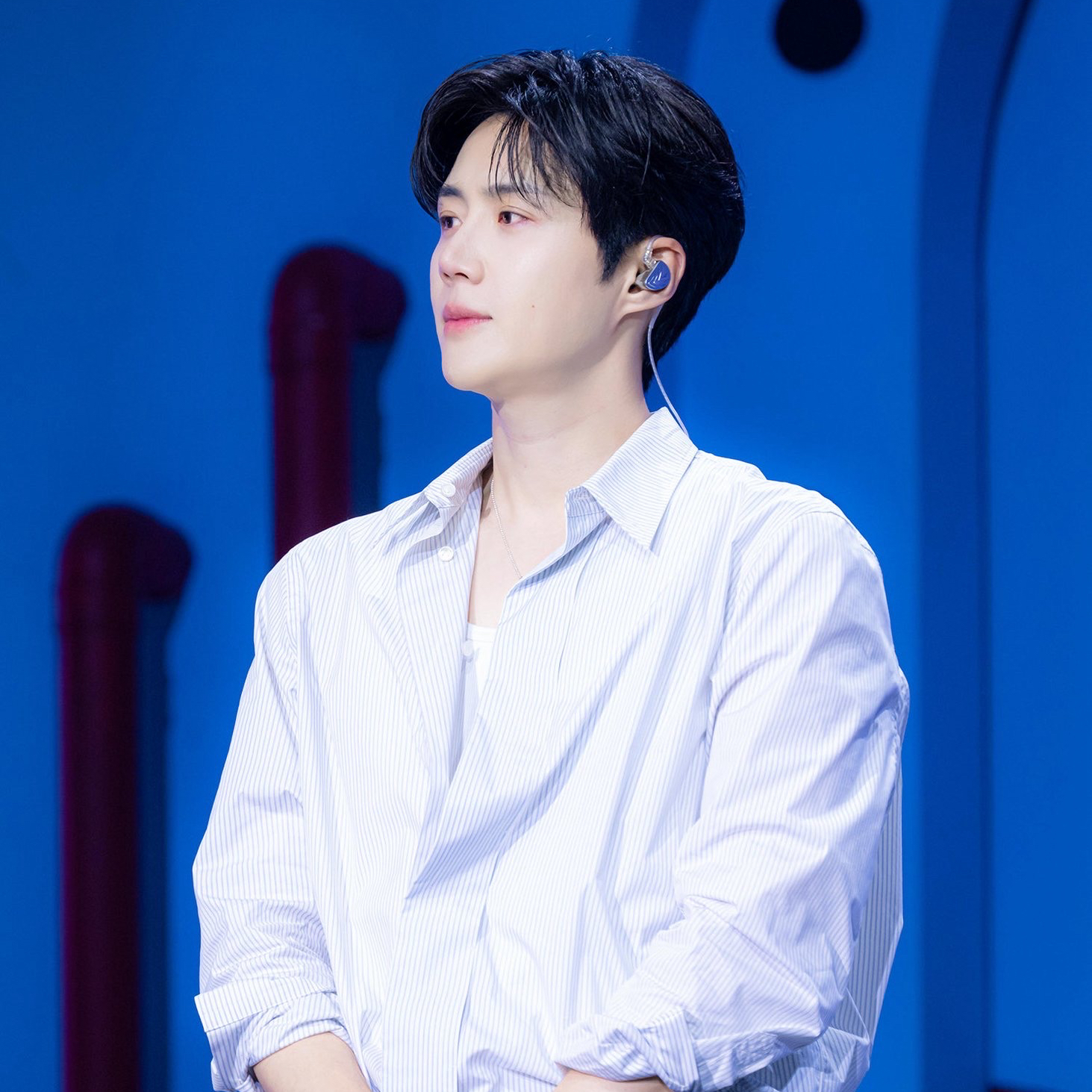 Behind-the-scenes cut of Kim Seonho