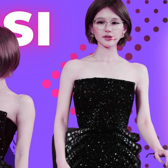 A moment captured by a fan of Zhao Lusi